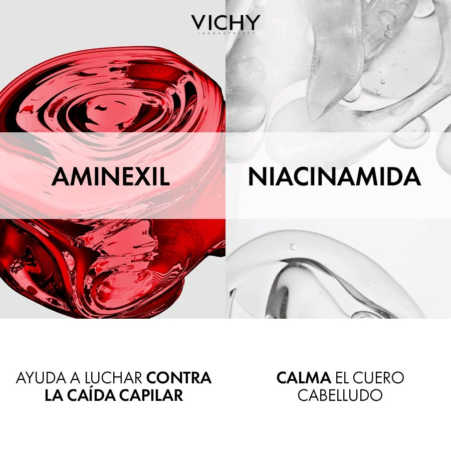 VICHY DERCOS ENERGIZANTE ANTICAÍDA SHAMPOO 200ml - Imagen 4