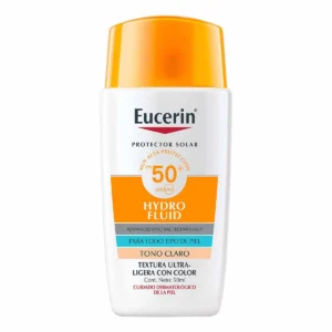 EUCERIN SUN HYDRO FLUID TONO CLARO FPS50+ 50ml