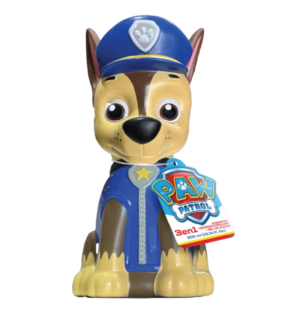ALGABO PAW PATROL CHASE SHAMPOO + ACONDICIONADOR + SHOWER GEL 300ml