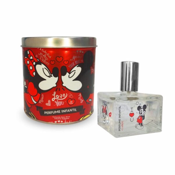 DISNEY MICKEY Y MINNIE LATA BAJA PERFUME INFANTIL X50ML