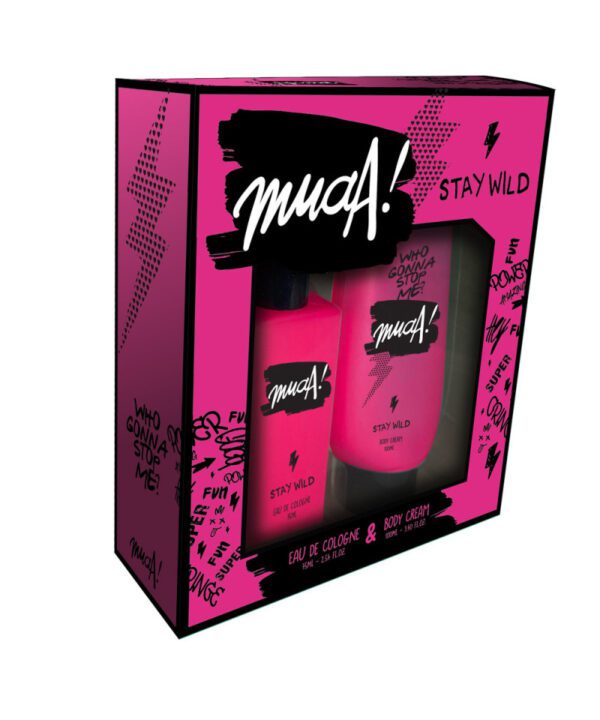 MUAA STAY WILD ROSA COLONIA+BODY CREAM