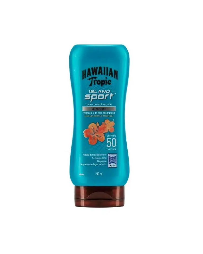 HAWAIIAN TROPIC ISLAND SPORT LOCIÓN FPS50 240ml