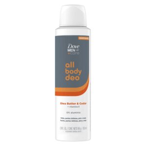 DOVE MEN+CARE ALL BODY EN AEROSOL SHEA BUTTER & CEDAR 150ml