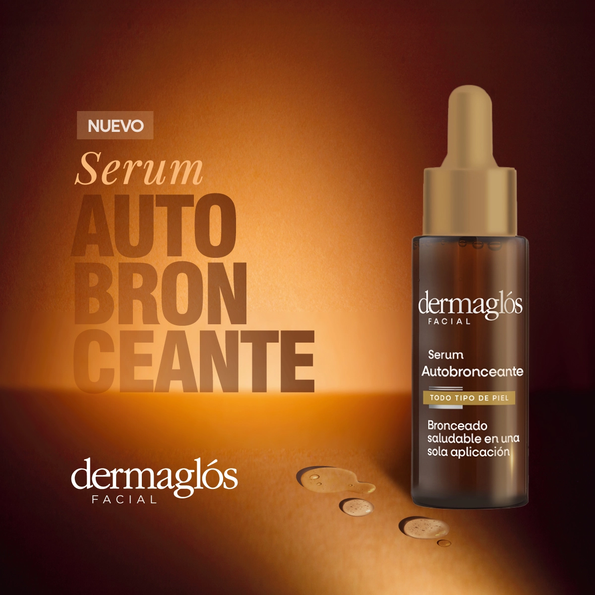 DERMAGLÓS SERÚM FACIAL AUTOBRONCEANTE 25ml - Imagen 7