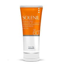 SOLENIL PROTECTOR SOLAR FACIAL FPS+60 CREMA 50gr
