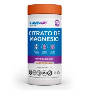 VITAMIN WAY CITRATO DE MAGNESIO NARANJA 180gr