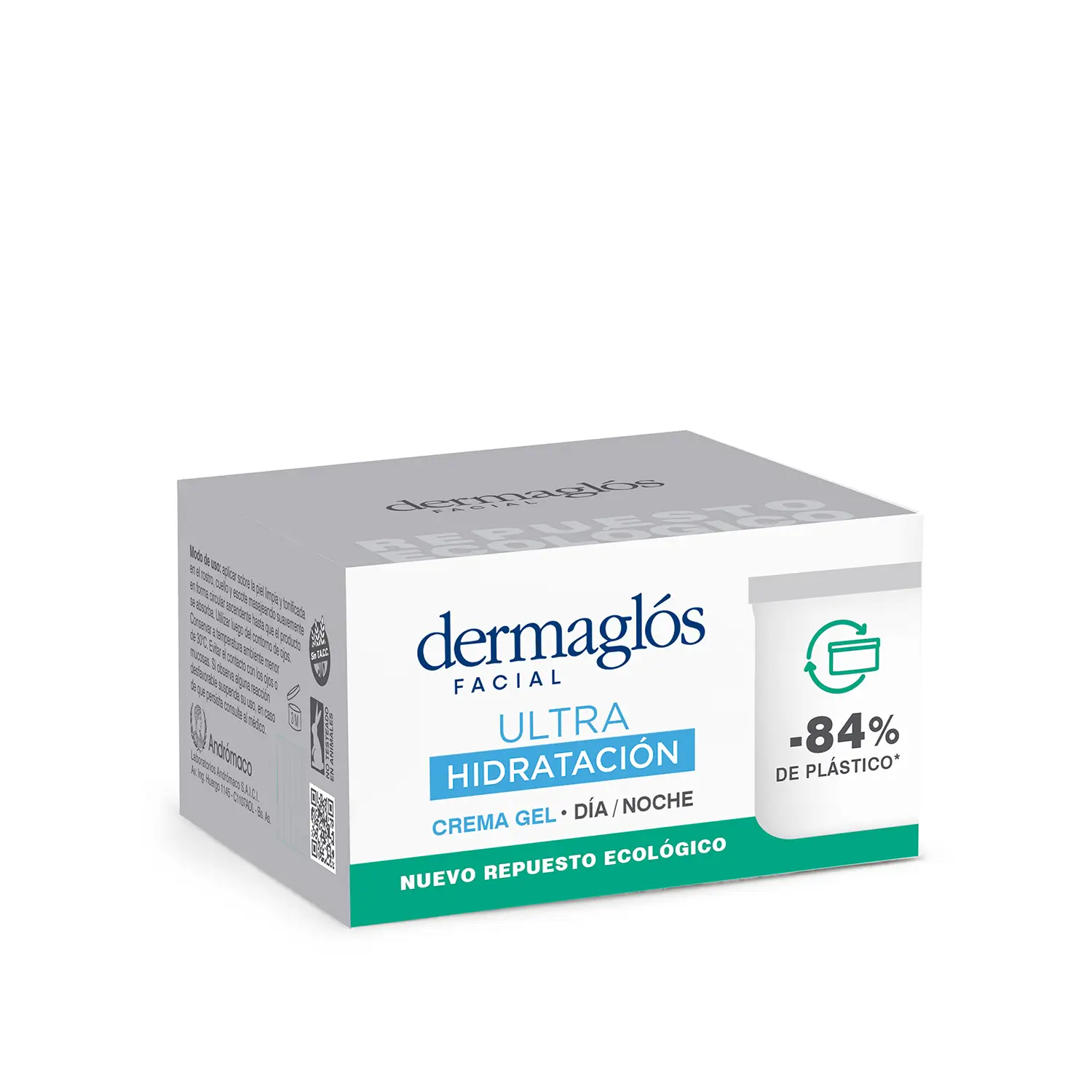 DERMAGLÓS FACIAL ULTRA HIDRATACIÓN GEL REPUESTO 50gr - Imagen 2