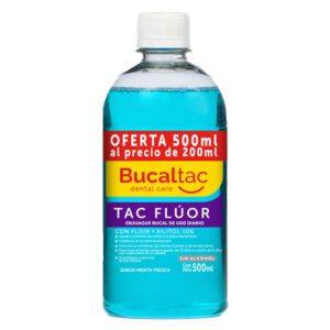 BUCAL TAC ENJUAGUE BUCAL FLUOR 500ml