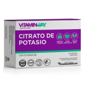 VITAMIN WAY CITRATO DE POTASIO 30 cápsulas