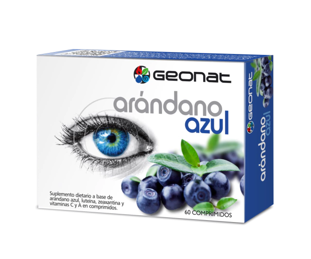 GEONAT ARÁNDANO AZÚL 60 comprimidos