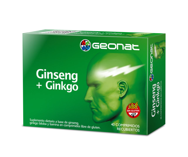 GEONAT GINSENG + GINKGO BILOBA 40 comprimidos