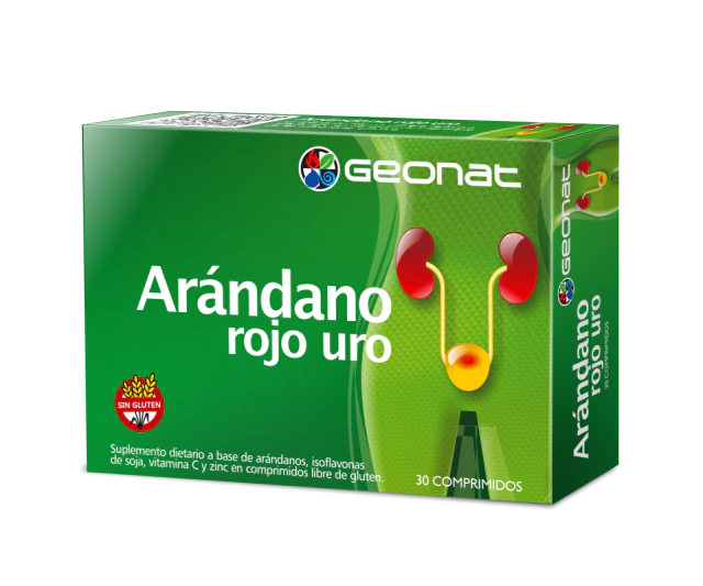 GEONAT ARÁNDANO ROJO URO 30 comprimidos